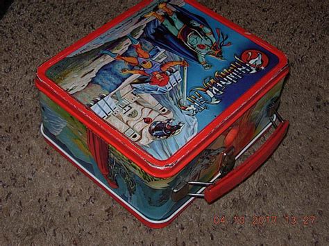 Vintage Metal Lunchbox, Thundercat's Lunchbox with Thermos 